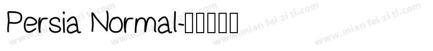 Persia Normal字体转换